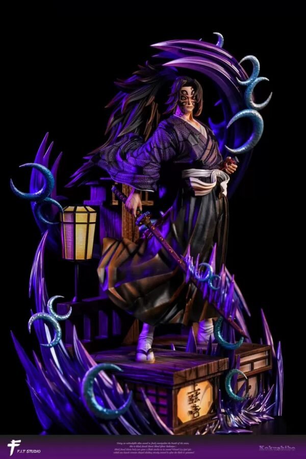 Demon Slayer: Kimetsu no Yaiba FIT Studio Resonance Series Upper String One Kuroko Statue Figurine 36CM High