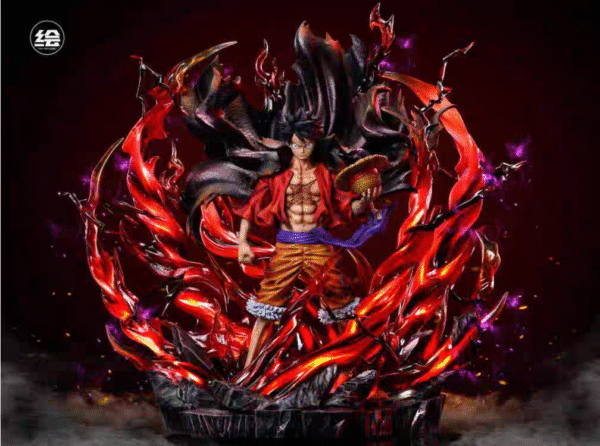 Tianhui TH One Piece Straw Hat Crew Luffy Emperor's Hue Limited Edition G.K. Statue Figure Model 35CM High