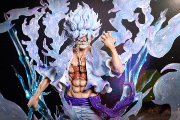 One Piece Nica Luffy 5th Gear Pirate King Figure Nica Figure Resin Statue 32CM High - Image 3