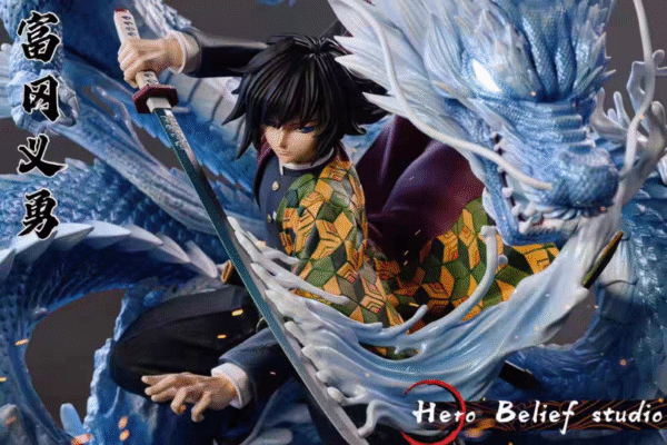 Demon Slayer: Water Breathing Style - Giyu Tomioka Statue Model, 41 cm in height - Image 3