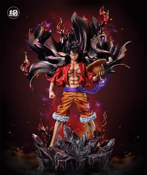 Tianhui TH One Piece Straw Hat Crew Luffy Emperor's Hue Limited Edition G.K. Statue Figure Model 35CM High - Image 3