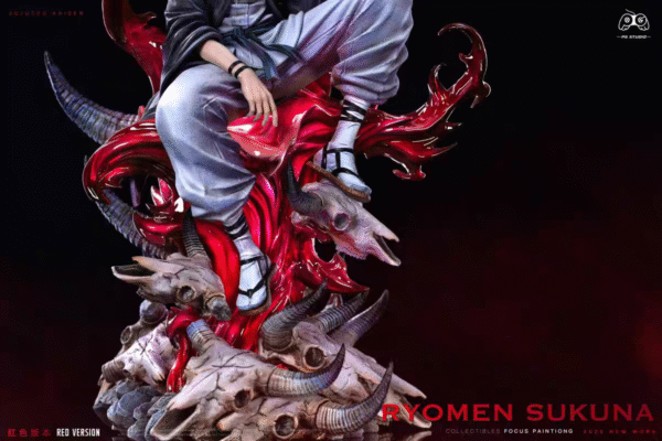 Jujutsu Kaisen Two-Faced Sukuna Light-Up Figure, 33 cm tall, GK Model Statue. - Image 6