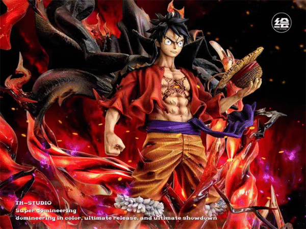 Tianhui TH One Piece Straw Hat Crew Luffy Emperor's Hue Limited Edition G.K. Statue Figure Model 35CM High - Image 5