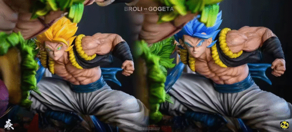 2%&Yan Studio Broly vs. Gokita Dragon Ball Action Figure Statue, 55cm High - Image 5