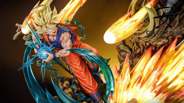 Super Saiyan 2 Goku KD Studio Super Saiyan 2 Vegeta Statue Figurine 95cm High - Image 9