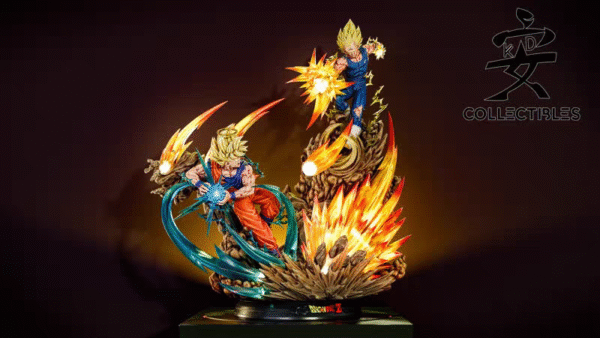 Super Saiyan 2 Goku KD Studio Super Saiyan 2 Vegeta Statue Figurine 95cm High - Image 10