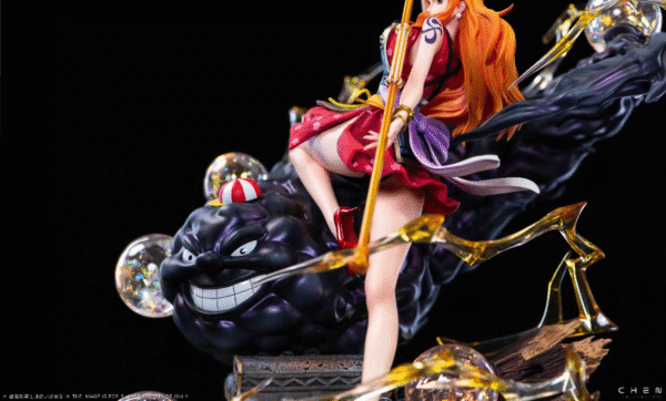 MJ Manj Studio One Piece Super Hot Nami Statue, Height: 33CM - Image 5
