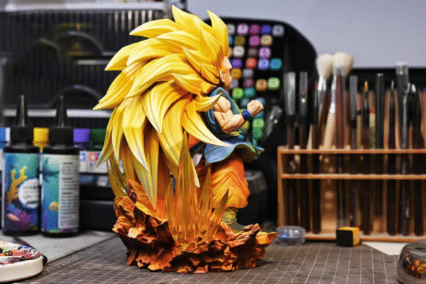 FZ Toys, Violent Bear Studio, Super Three Little Goku Figure, 22 cm tall, shipping in Q3 2026. - Image 3