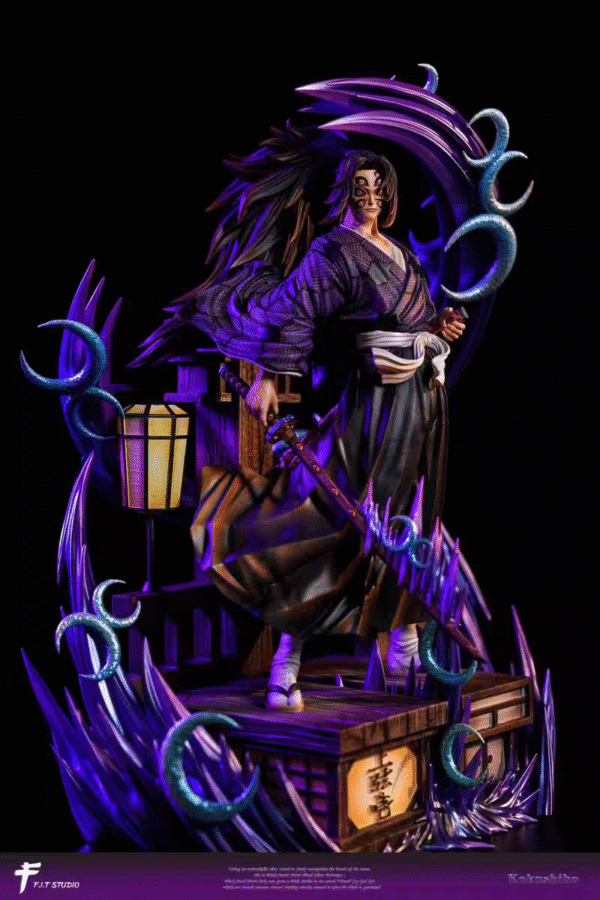 Demon Slayer: Kimetsu no Yaiba FIT Studio Resonance Series Upper String One Kuroko Statue Figurine 36CM High - Image 8