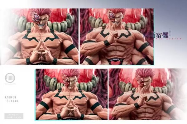 Jujutsu Kaisen Ryomen Sukuna, the King of Curses, Sokuton GK Limited Edition Model MAX Version, 55 cm tall - Image 11