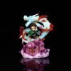 Demon Slayer G5 Water Breathation Karu Shiro Limited Edition SD Statue Hand Figure, Height 16cm