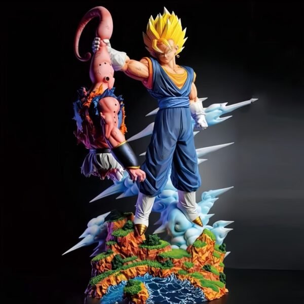 CS Vegeta vs. Buu [Exclusive Limited Edition] Dragon Ball Limited GK Handcrafted Figure Toy Model Statue Ornament 33cm High