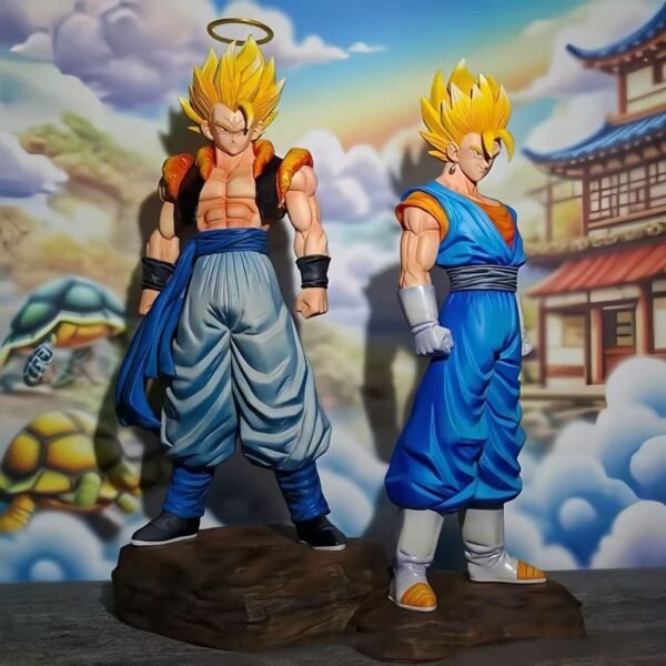 Exclusive Limited Edition Dragon Ball Super Goku and Vegeta Fusion - Gokita & Bejita 30cm GK Model Figure Collectible Toy Statue - Image 6