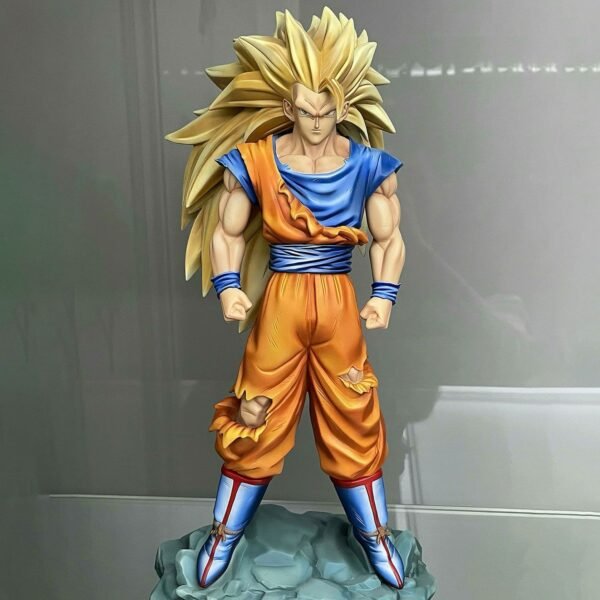 56 Shanhe Super Saiyan Goku Dragon Ball Anime Figure GK Model Display Toy 31CM