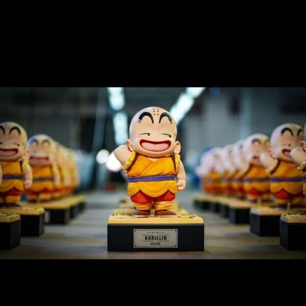 Statue of JT, Childhood Krillin, Fully Oiled, Top-Configured, Dragon Ball Anime GK Collectible Figure, Gift, Display Item, 14CM High,