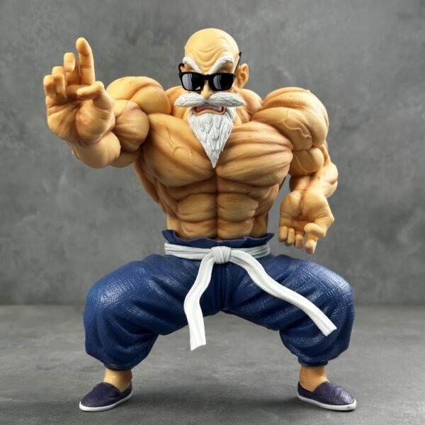 Dragon Ball GK Muscle Enhancement Wukong Teacher Anime GK Collectible Figure Gift Decoration 24CM