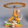 Dragon Ball Comic Color High-End Version CS Krillin Kamehameha with Scene Base, Strong Earthling, 27 cm Tall,