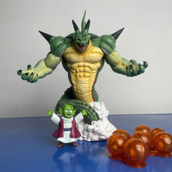 Dragon Ball Namekian Dragon Porunga with Dragon Balls Fat Dragon Anime Model Figurine Decorative Item Gift 26cm
