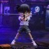 Detective Conan with a gun figurine, movie version statue, 16 cm tall.