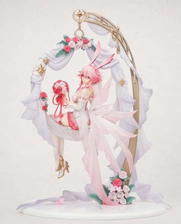 Korei 3 Yaegi Sakura - Kira Maboroshi PVC & ABS Painted Finished Product Good Figure Table Decoration Gift Asai Height 29CM