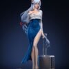 Genshin Impact Shenhe girl merchandise figurine, table hanging, tide sound gift, height 45 cm, item number 23852.
