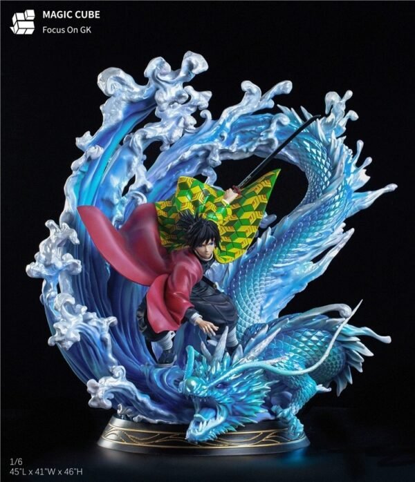 Demon Slayer: Water Breathing Style - Giyu Tomioka, One of the Nine Pillars - Limited Edition 45cm G.K. Model Figure Statue