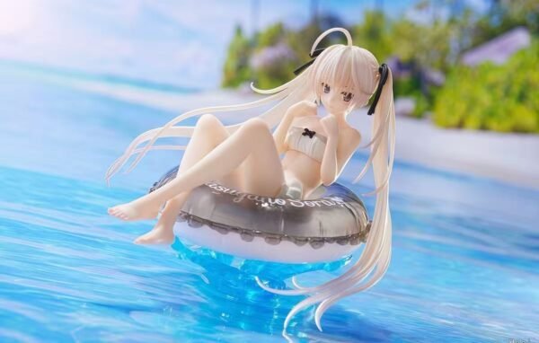 Swimsuit Kasugano Sora PVC & ABS painted finished goods figure ornament Suitable for the table as a present Sculpture height 8CM