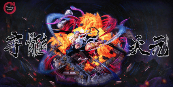 Fantasy Fantasy House "Demon Slayer" Nine Pillars, Sound Pillar, Yuji Tokiomi, Height 45CM