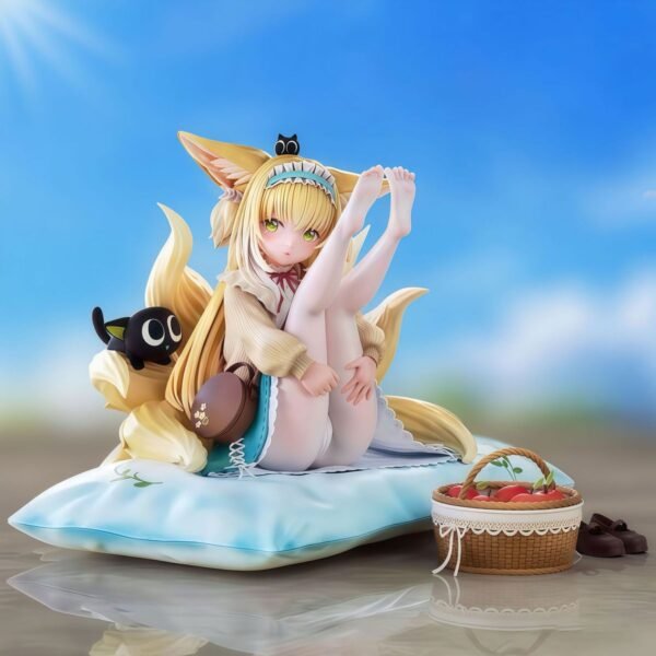 Beautiful Girl Spring Ode - Convallaria majalis GK Model Trendy Collectible Statue Peripheral Decor Gift Figure, Height 21CM