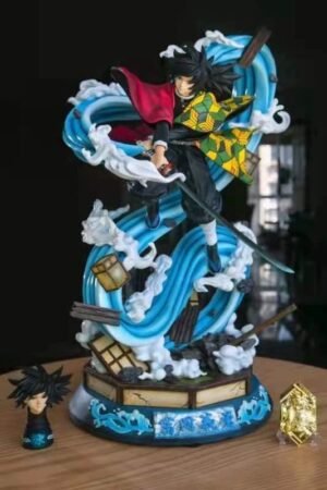 Demon Slayer: Kimetsu no Yaiba S.D.S. Brief Sketch Water Pillar Yoshinori Furuyoshi Handmade Statue, Height: 44cm x 38cm x 33cm
