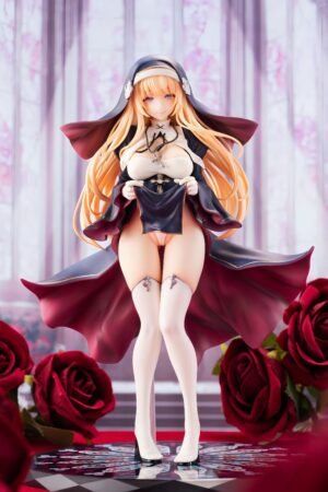 Nun Charlotte [Overseas Version] Nanahara Fuyuyuki GK Model, Trendy Collectible Sculpture, Peripheral Ornament, Table Set, Present, DOD Hand Figure, 27CM Tall