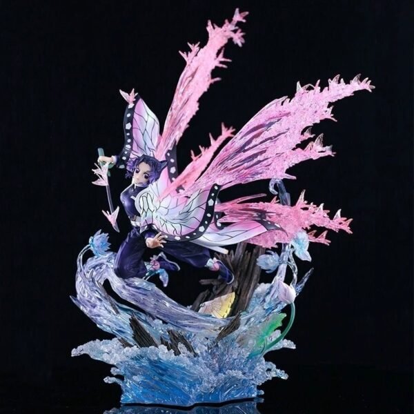 Demon Slayer: Nine Pillar Resonance Statue - Insect Pillar - Butterfly Ninja - Hundred-Legged Snake Abdomen, Height 33CM