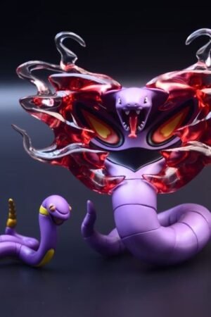 Pokémon XO Abomasnow Anime Collectible Figure, TOHO G.K. Handmade Model, 10cm Tall, Decorative Collectible Toy
