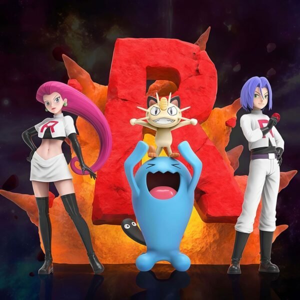 Pokémon JB Rocket Team Anime Collectible Figure Model TOHO Peripheral GK Figure Display 25CM High