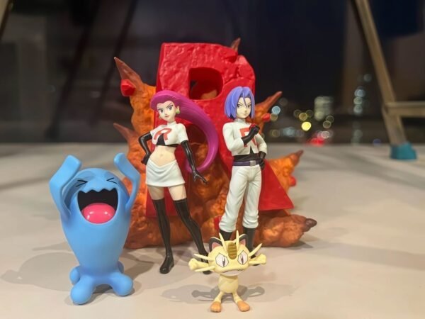 Pokémon JB Rocket Team Anime Collectible Figure Model TOHO Peripheral GK Figure Display 25CM High - Image 3