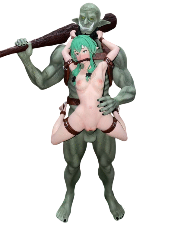 Customized TXS Goblin 1.0 Art & Human Shield Resin Coated Finished Product, Height 30 CM