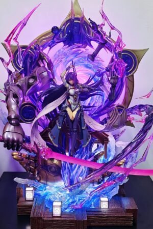 Genshin Impact "YY Imagination Studio" Electro-Charged General Raiden GK Handcrafted Figure, 60 cm in height.