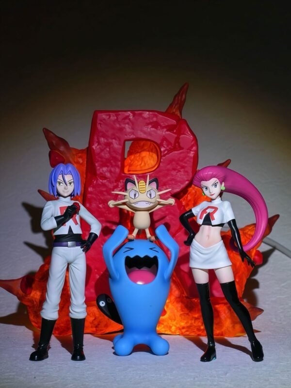 Pokémon JB Rocket Team Anime Collectible Figure Model TOHO Peripheral GK Figure Display 25CM High - Image 4