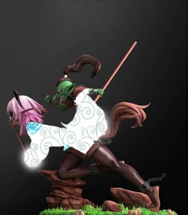 Customized TXS Goblin 5.0 Art & Human Shield Resin Coated Finished Product, Height 40 CM