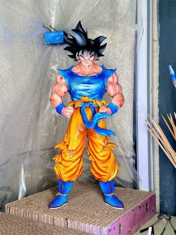 YS Angry Goku Limited Edition Dragon Ball GK Handcrafted Figure Collectible Toy Model Decor Gift 33CM High - Image 3