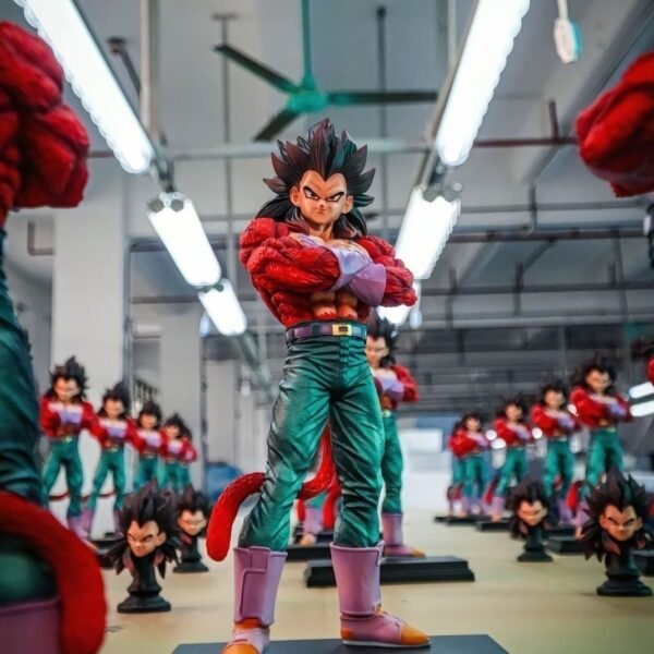 JT Super Saiyan Vegeta Statue Double Headed Super Saiyan Dragon Ball Figure GK Model 31CM - Image 3