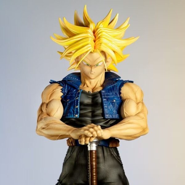 JT Statue Brother 2% Trunks Figure Dragon Ball 53 cm Super Large GK Model Anime Display Item Height 52 cm - Image 3