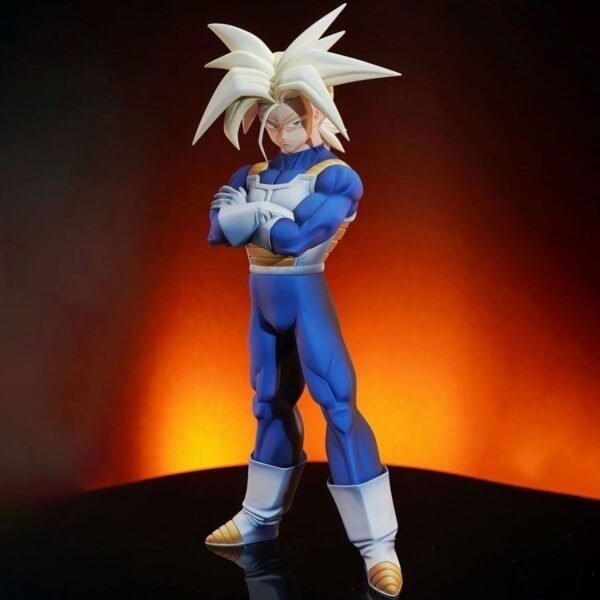 Future Trunks Seven Dragon Balls Double-Head Anime GK Model Saiyan Statue Decorative Figurine 31CM - Image 3