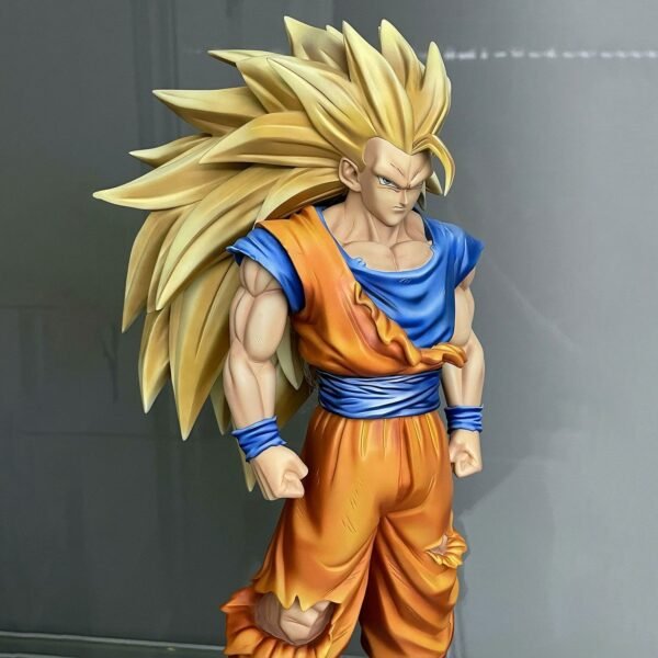 56 Shanhe Super Saiyan Goku Dragon Ball Anime Figure GK Model Display Toy 31CM - Image 3