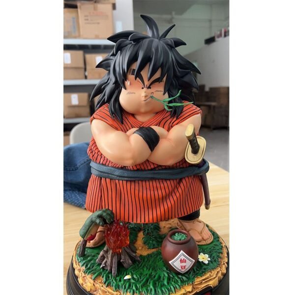 Dragon Ball Yajirobe, Mitsuhiro Hyoe, 21 cm tall figure with base and scene display, - Image 3