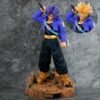 Dragon Ball MRC Trunks with Base, Dual-Head, Removable Hands, Super Large Figure, Goku Statue, Saiyan, 48cm High