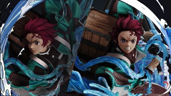 Demon Slayer: Tanjiro Kamado "Endless Cycle" Limited Edition G.K. Statue Figure, 42cm High - Image 3