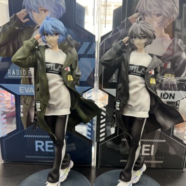 Pretty girl EVA Ayanami Type B Rei goods figure ornament. It can be placed on the table and is a souvenir. Height: 25CM - Image 3