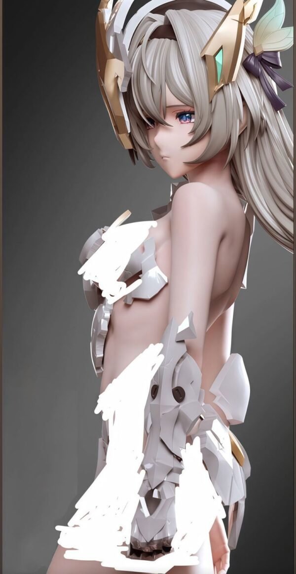 Beautiful Girl, Honkai Impact 3: Fragmented Fireflies PVC & ABS Painted Finished Product Peripheral Figure, Desk Decoration, Trendy Toy Gift, Sculpture, 25CM Tall - Image 3