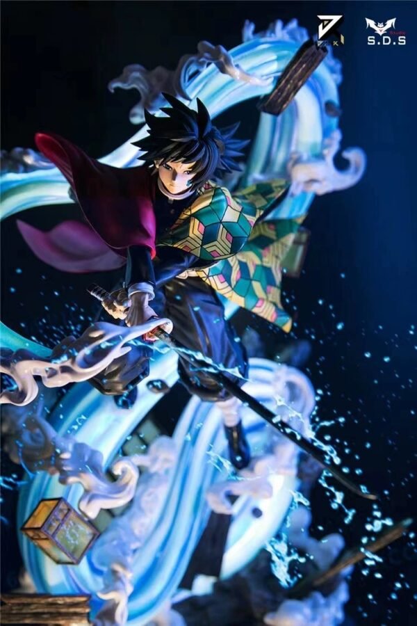 Demon Slayer: Kimetsu no Yaiba S.D.S. Brief Sketch Water Pillar Yoshinori Furuyoshi Handmade Statue, Height: 44cm x 38cm x 33cm - Image 3